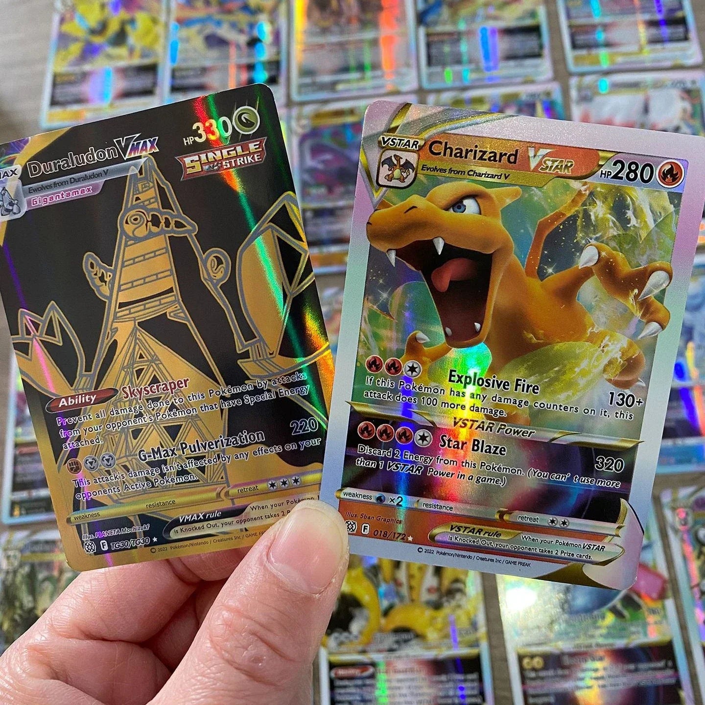 Pokémon Holographic Cards