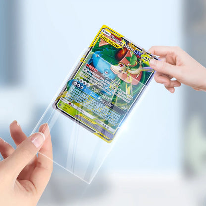 50/100 Pcs Transparent Playing Card Cover