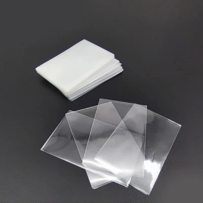 50/100 Pcs Transparent Playing Card Cover